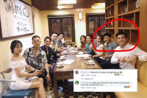 Chồng Bảo Thanh bị fan cuồng 'ném đá' vô cớ chỉ vì ngồi giữa vợ và Quốc Trường