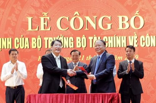 Trao quyết định bổ nhiệm Tổng cục trưởng Tổng cục Thuế