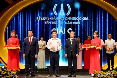 Báo Nghệ An đạt giải C Giải báo chí Quốc gia năm 2018