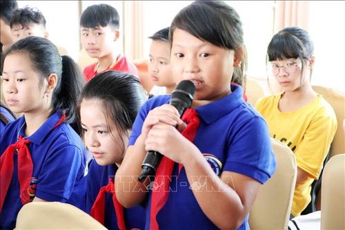 Đại biểu Quốc hội đối thoại, lắng nghe ý kiến của trẻ em ở Lai Châu
