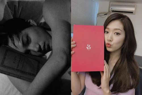 Kai (EXO) gây ngạt thở khi cởi trần - Park Shin Hye khoe mái tóc dài thướt tha