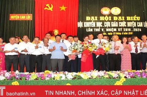 Chung sức vì sự nghiệp khuyến học, khuyến tài ở Can Lộc