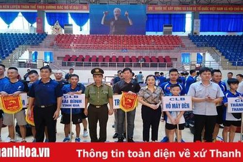 Gần 290 VĐV tham dự Giải bóng bàn TP Thanh Hóa mở rộng lần thứ 15