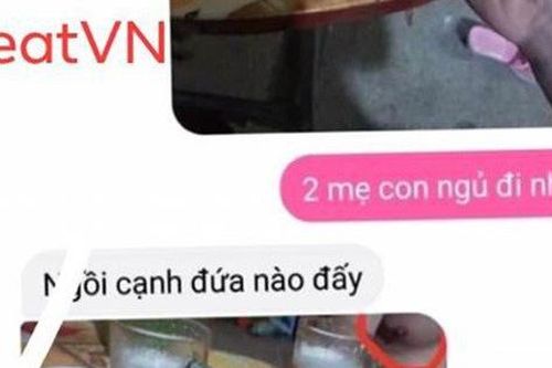 Xin phép vợ cho đi nhậu, vô tình lọt chiếc dép hồng vào khung hình, anh chồng 'toát mồ hôi' giải thích cho chị vợ!