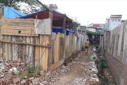 Lao xao phận ngụ cư ven sông Hồng: Chuyện ở xóm đồng nát, bốc vác