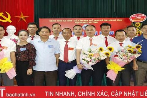 Hội Karate Hà Tĩnh tạo nguồn cho thể thao thành tích cao