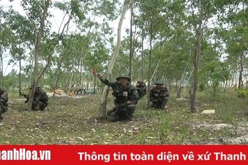 Huyện Tĩnh Gia sôi nổi mùa huấn luyện dự bị động viên