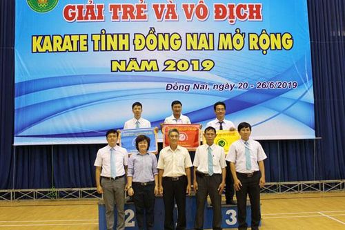 Biên Hòa dẫn đầu Giải vô địch và trẻ Karate tỉnh mở rộng 2019
