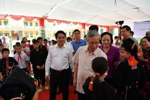 Khánh thành lớp học được Vietcombank tài trợ 3 tỷ đồng tại Yên Bái