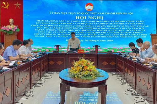 Đề xuất nâng mức phụ cấp cho người hoạt động không chuyên trách cấp xã
