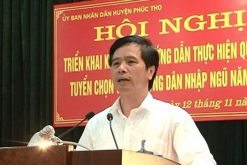Hà Nội: Bí thư Huyện ủy Phúc Thọ bị cách tất cả chức vụ trong đảng