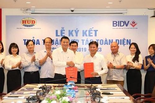 Bước tiến thúc đẩy quan hệ hợp tác chiến lược BIDV - HUD