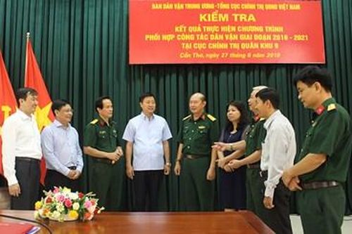 Quân khu 9: Không ngừng đổi mới phương thức, nâng cao hiệu quả công tác phối hợp dân vận