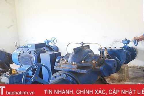 Nắng nóng, Hà Tĩnh không để thiếu nước sinh hoạt ở các đô thị lớn