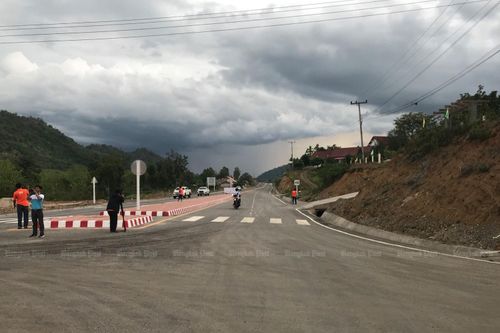 Tuyến đường bộ mới dài 114km từ biên giới Thái Lan tới Lào