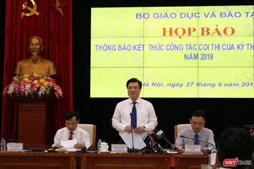 Bộ GD&ĐT: Khu vực lưu trữ bài thi, chấm thi sẽ có camera an ninh giám sát