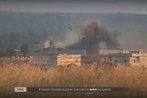 Chiến sự Syria: 6 binh sĩ Thổ Nhĩ Kỳ thương vong ở Afrin, Aleppo