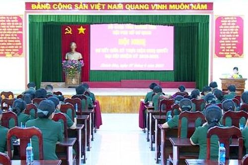 Hội Phụ nữ Bộ Chỉ huy Quân sự tỉnh: Sơ kết giữa nhiệm kỳ 2016 - 2021