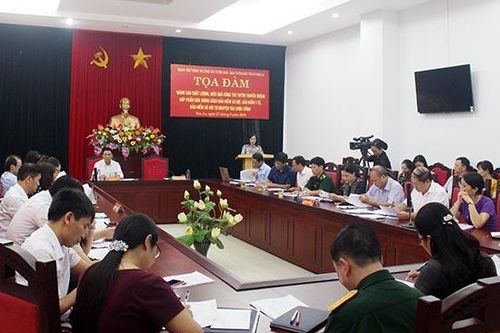 Tọa đàm 'Nâng cao chất lượng, hiệu quả công tác tuyên truyền miệng góp phần đưa chính sách BHXH, BHYT, BHXH tự nguyện vào cuộc sống'