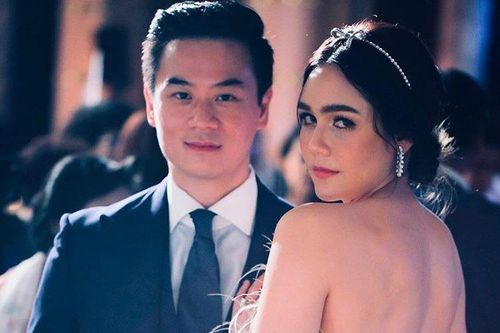 Chồng tỷ phú gửi lời yêu thương đến nữ hoàng gợi cảm Thái Lan