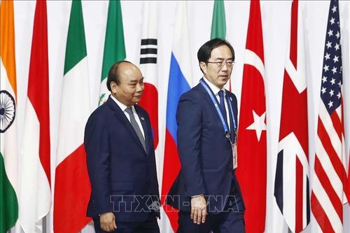 Thủ tướng bắt đầu dự Hội nghị Thượng đỉnh G20