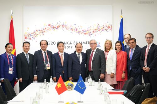 Chùm ảnh: Thủ tướng gặp các nhà lãnh đạo dự Hội nghị G20