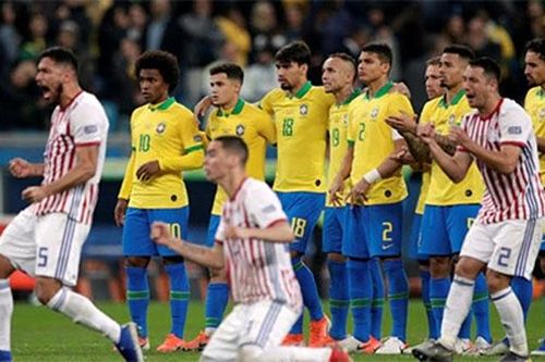 Brazil vào bán kết sau loạt luân lưu cân não với Paraguay