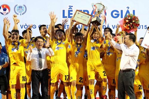 Sông Lam Nghệ An vô địch giải bóng đá U.15 Quốc gia - Next Media 2019