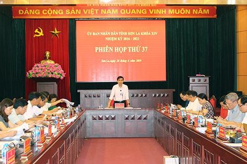 Phiên họp thứ 37, UBND tỉnh khóa XIV