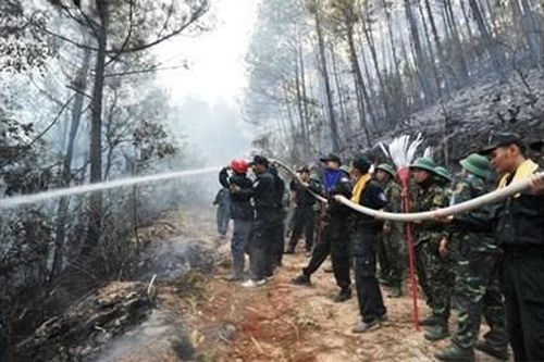 Cháy rừng diện rộng, điều động gần 3.000 lượt cán bộ, chiến sĩ tham gia chữa cháy