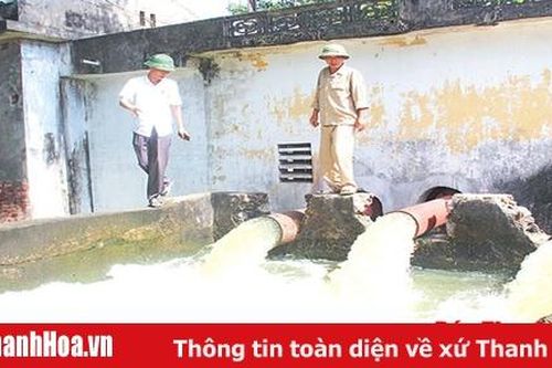 Huyện Quảng Xương bảo đảm nguồn nước phục vụ sản xuất nông nghiệp