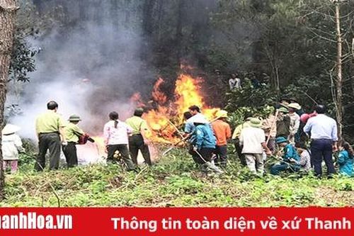 Huyện Hà Trung tăng cường công tác phòng cháy, chữa cháy rừng