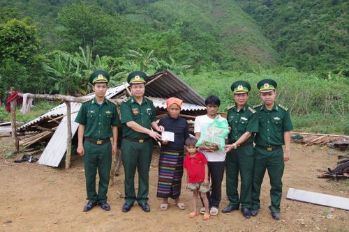 Hỗ trợ người dân khắc phục thiên tai