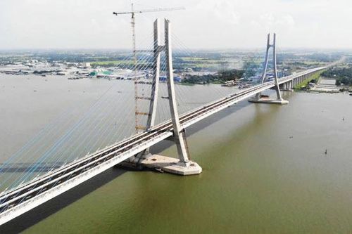 Đường dẫn cầu Vàm Cống 270 triệu USD rạn nứt, nhà thầu Hàn Quốc phải khắc phục