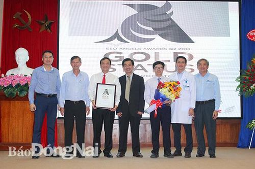 Bệnh viện đa khoa Đồng Nai đạt Chứng nhận vàng điều trị đột quỵ