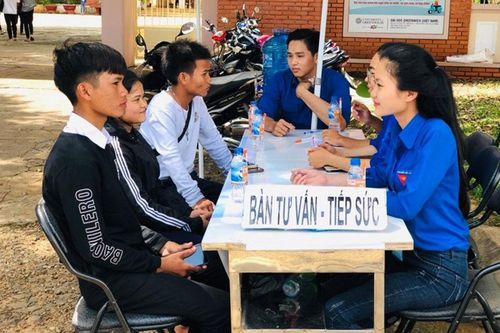 Gia Lai: Hơn 500 tình nguyện viên tư vấn-tiếp sức mùa thi