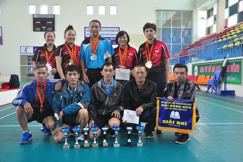 Trao 24 bộ huy chương tại Giải Bóng bàn toàn tỉnh 2019