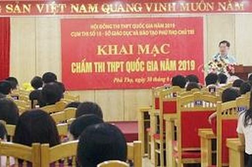 Bắt đầu chấm thi THPT Quốc gia, dự kiến công bố kết quả vào 14/7