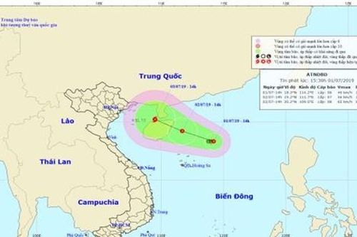 Áp thấp nhiệt đới có khả năng gây mưa to đến rất to