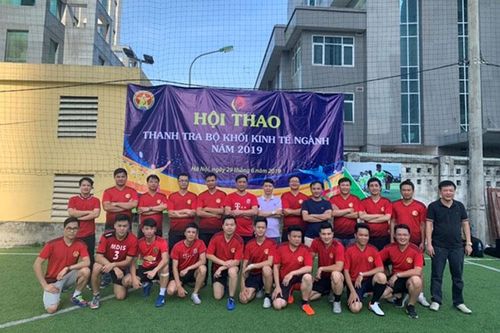 Giao lưu thể thao khối thanh tra kinh tế ngành