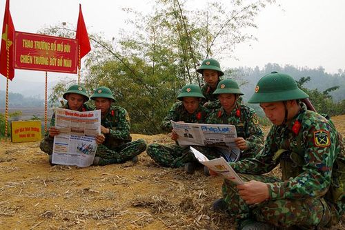 Tuổi trẻ LLVT với phong trào thi đua quyết thắng