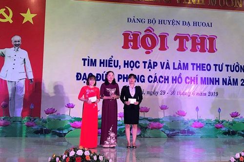 Đạ Huoai: Tổ chức Hội thi 'Tìm hiểu, học tập và làm theo tư tưởng, đạo đức, phong cách Hồ Chí Minh' năm 2019