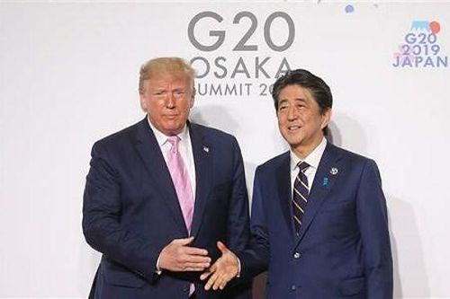 Thủ tướng Abe lên tiếng trước phát biểu của ông Trump về Hiệp ước An ninh Mỹ - Nhật