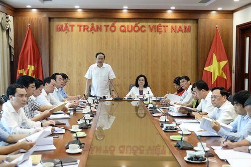 Chuẩn bị chu đáo cho Đại hội MTTQ TP Hà Nội nhiệm kỳ 2019 - 2024