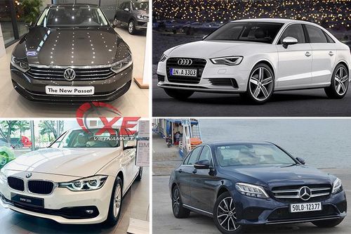 Những mẫu xe sang của Đức rẻ nhất thị trường Việt