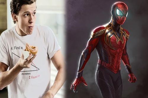 Choáng với cách Tom Holland ăn uống khi phải khoác lên mình bộ đồ Spider Man