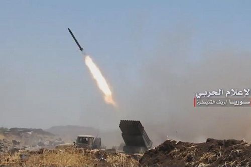 Quân Thổ Nhĩ Kỳ giao đấu pháo binh với quân đội Syria ở Hama