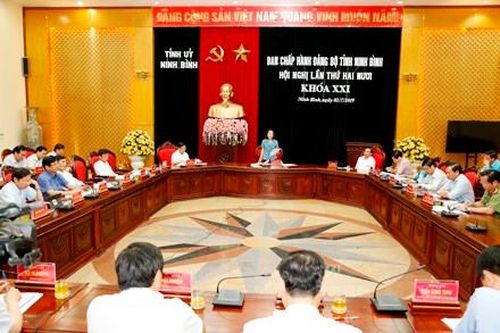 Hội nghị lần thứ hai mươi Ban Chấp hành Đảng bộ tỉnh khóa XXI