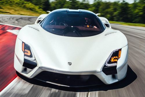 Siêu xe mạnh 1.750 mã lực, tốc độ 483 km/h chào đời sau 8 năm ấp ủ