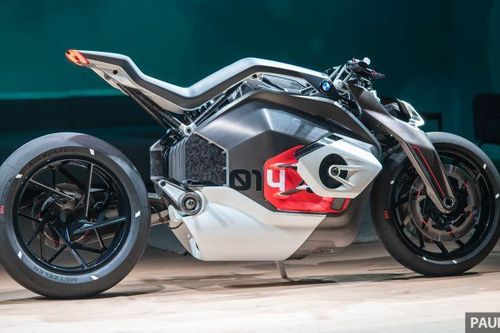 Ngắm concept môtô điện BMW đến từ 'tương lai'